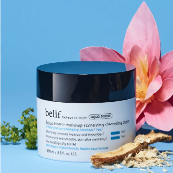 Belif New Aqua Bomb makeup removing cleansing balm travel size 9 ml - Picture 2 of 8